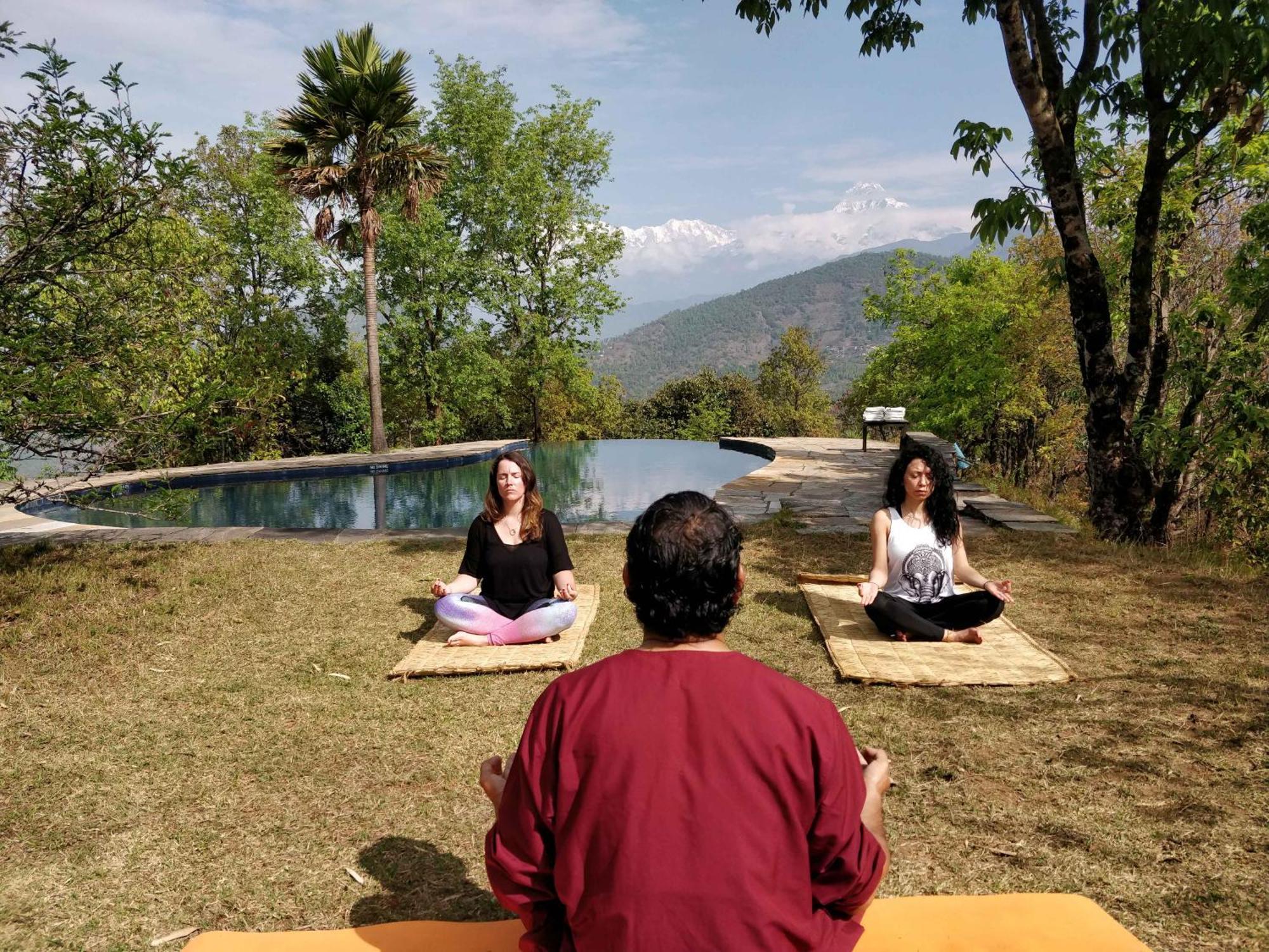 Tiger Mountain Pokhara Lodge Kültér fotó